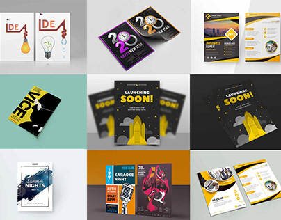 Flyer Mockups Collection