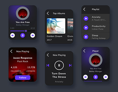 iWatch Music App