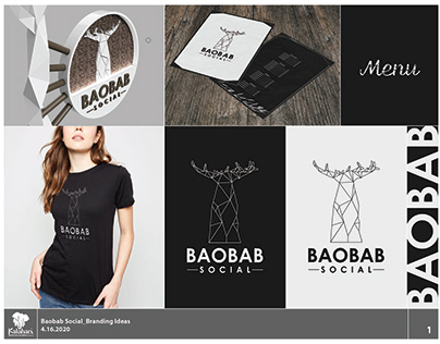 Kalahari - Baobab Social Logo/Sign