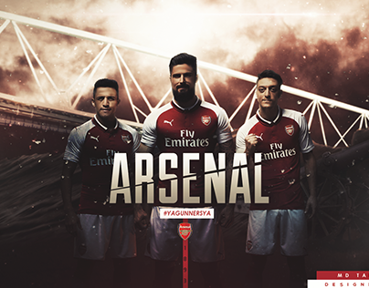 "Arsenal-The Gunners" - Wallpaper ft. Md Tanzim GFX