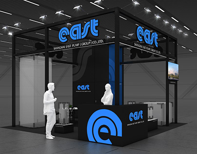 East pump exhibition stand