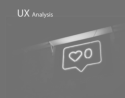 UX Analysis - Instagram Business Account
