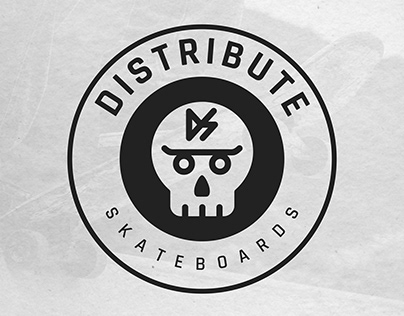 Logo design for Distribute Skateboards