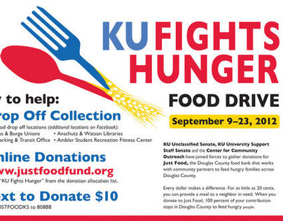 KU Fights Hunger campaign 2012