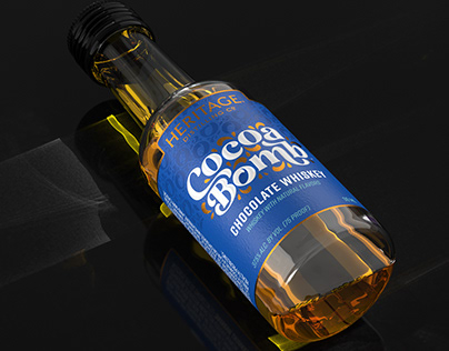 Whiskey Bottle 3D CGI