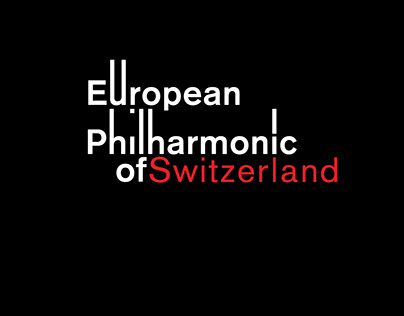 European Philharmonic of Switzerland Branding