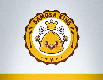 Logo design for SAMOSA KING
