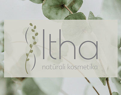 Itha - logo design for natural cosmetics brand
