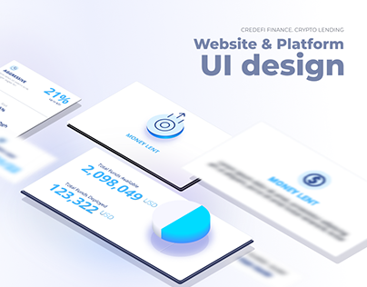 CREDEFI Platform & Website UX UI Design