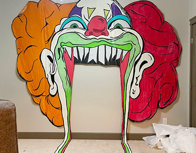 CarnEvil Clown Mural