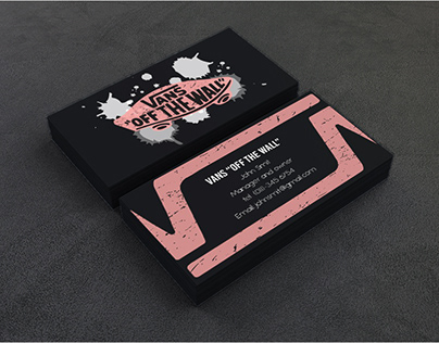 Vans Business Card and Display Banner