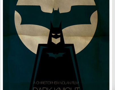 Batman Minimal Poster : Case Study