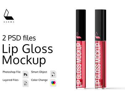 Lip Gloss Mockup