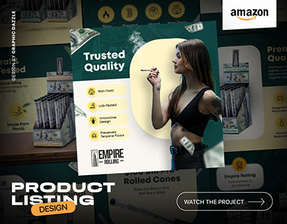 Amazon Product Listing Images, Product Infographic