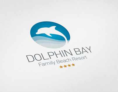 DOLPHIN BAY Family Baech Resort | Logo Redisign