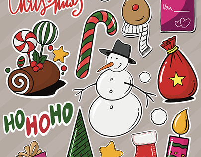 Christmas - Sticker collection