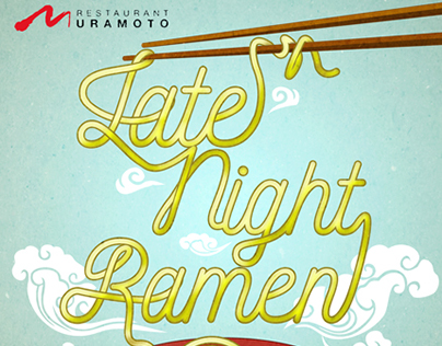 Restaurant Muramoto Late Night Ramen poster
