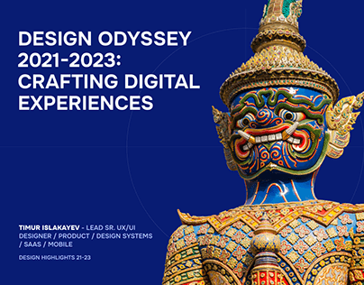 Design Odyssey 2021-2023 - UX UI Design