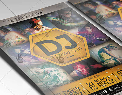 Dj Festival - Premium Flyer PSD Template