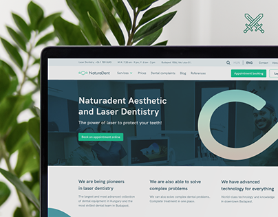 Naturadent – Branding & Service & UX/UI Design