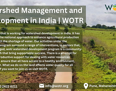 Watershed Management and development in India | WOTR