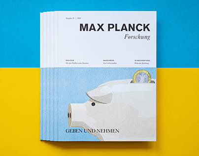 MaxPlanckForschung Magazingestaltung