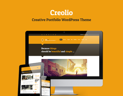 Creolio - Personal portfolio and microblog