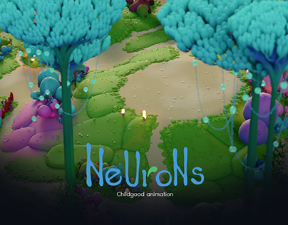 Neurons/ Environment art/ 3d models