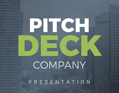 Pitch Deck Company Powerpoint Template