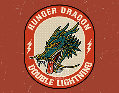 Hunger Dragon Badge DESIGN FOR SALE!
