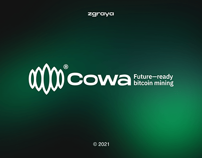 Cowa: website for a future-ready bitcoin mining company