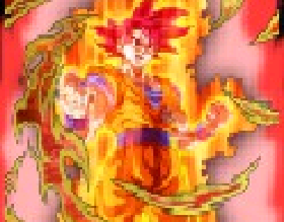 Godly Power Multiplied Super Saiyan God Kaioken Goku
