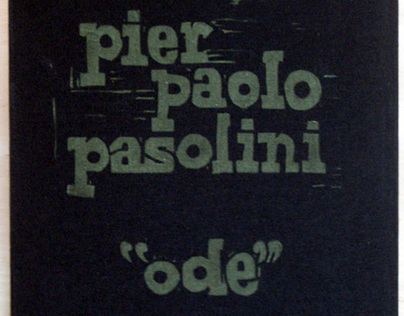 ODE - P.P. PASOLINI