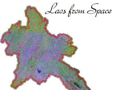 National Landsat 7 Imagery Mosaic of Laos PDR