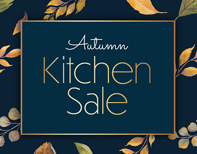 Autumn Kitchen Sale