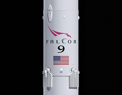 Falcon 9 cutaway