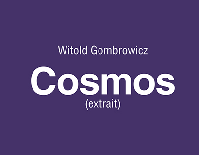 COSMOS (agencement texte)