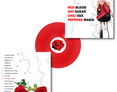 Red Hot Chili Peppers Record Design