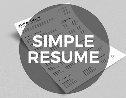 Simple Resume CV