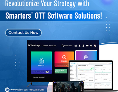 Smarters' cutting-edge OTT software solutions