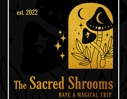 The Sacred Shrooms Logo