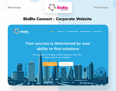 BlaBla Connect - Corporate Website