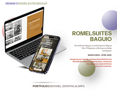 RomelSuites Baguio | UI/UX Project