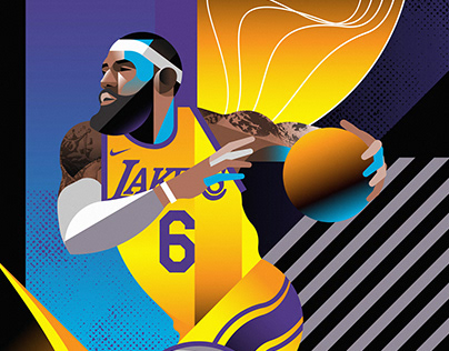 LeBron James | Basketball Poster