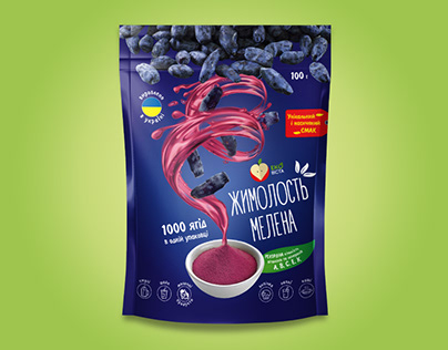 Packaging for berry powder