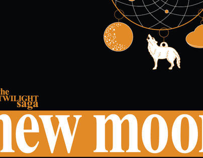 New Moon [Minimalist Poster]