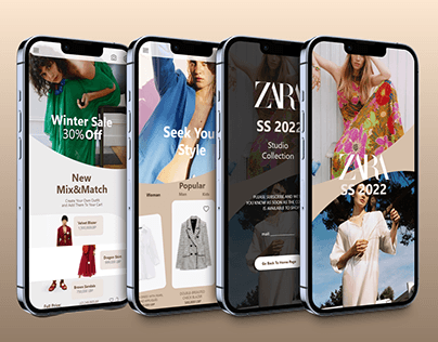 Mobile App-Zara