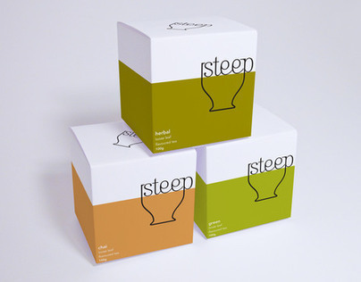 Steep Tea - Branding and Packaging Project