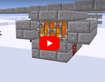 Plane Crash - Minecraft Animation (outside project)