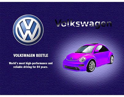 Volkswagen Beetle Advertisement